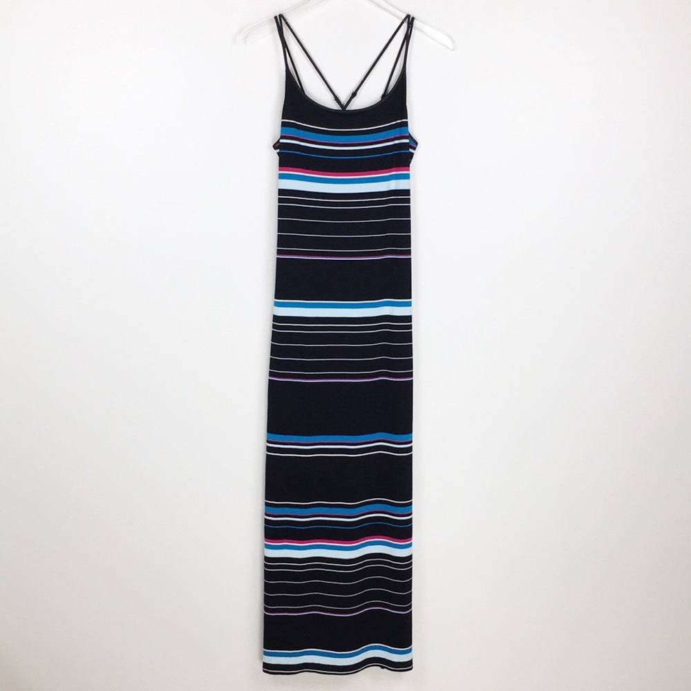 Striped Maxi Dress - White House Black Mar…